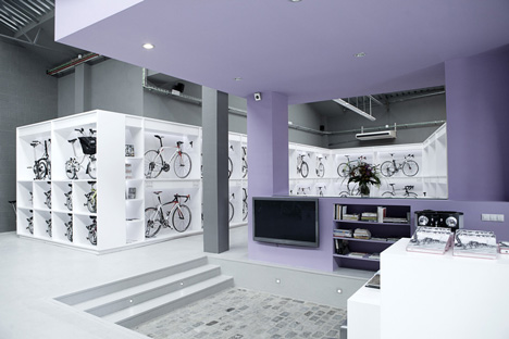 Pave Bike Store by Joan Sandoval - Shop Design Gallery