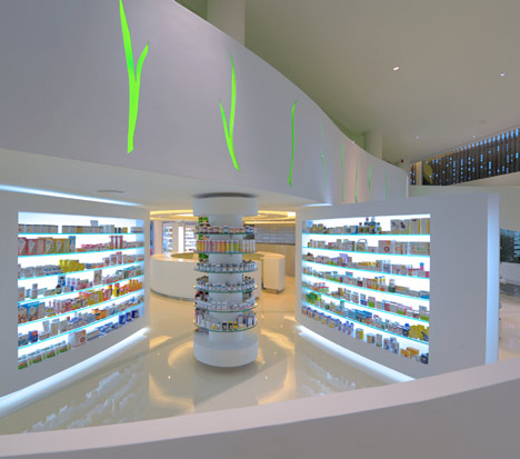 Placebo Pharmacy Design by KLab Architecture - Shop Design Gallery