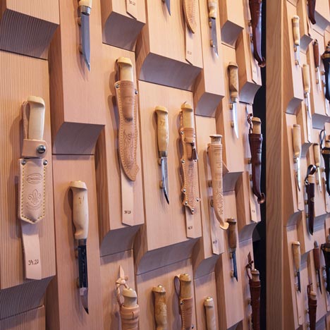 Marttiini Knife Shop Finland Design by Suunnittelutoimisto Amerikka