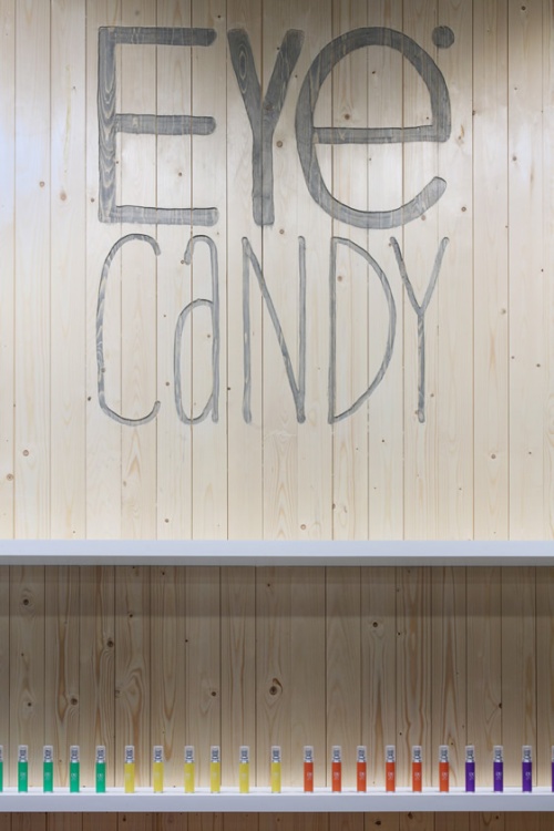 Eye Candy Optician Shop design by Creneau International