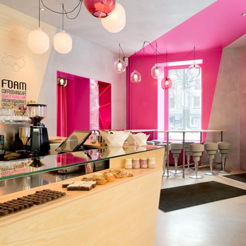 Cafe Foam Stockholm by Note Design Studio