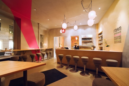 Cafe Foam Stockholm by Note Design Studio