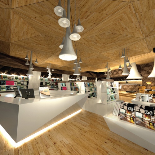 The Story Unfolds Book Store Design