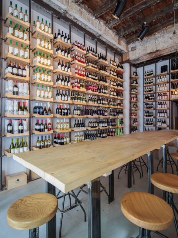 BvS Wine Traders Shop Design Gallery
